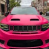Best 2011-2021 Jeep Grand Cherokee Carbon Fiber Red Eye Hood - Image 2
