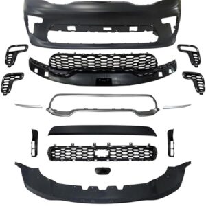 Auto Body System Car Bumper Conversion Body Kit 2021 Hellcat Body Kits Compatible for Dodge Durango 2021 2022 2023