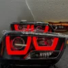 2011-2014 Dodge Charger RGBW Flow Series LED Halo DRL Spec-D Headlights - Image 3